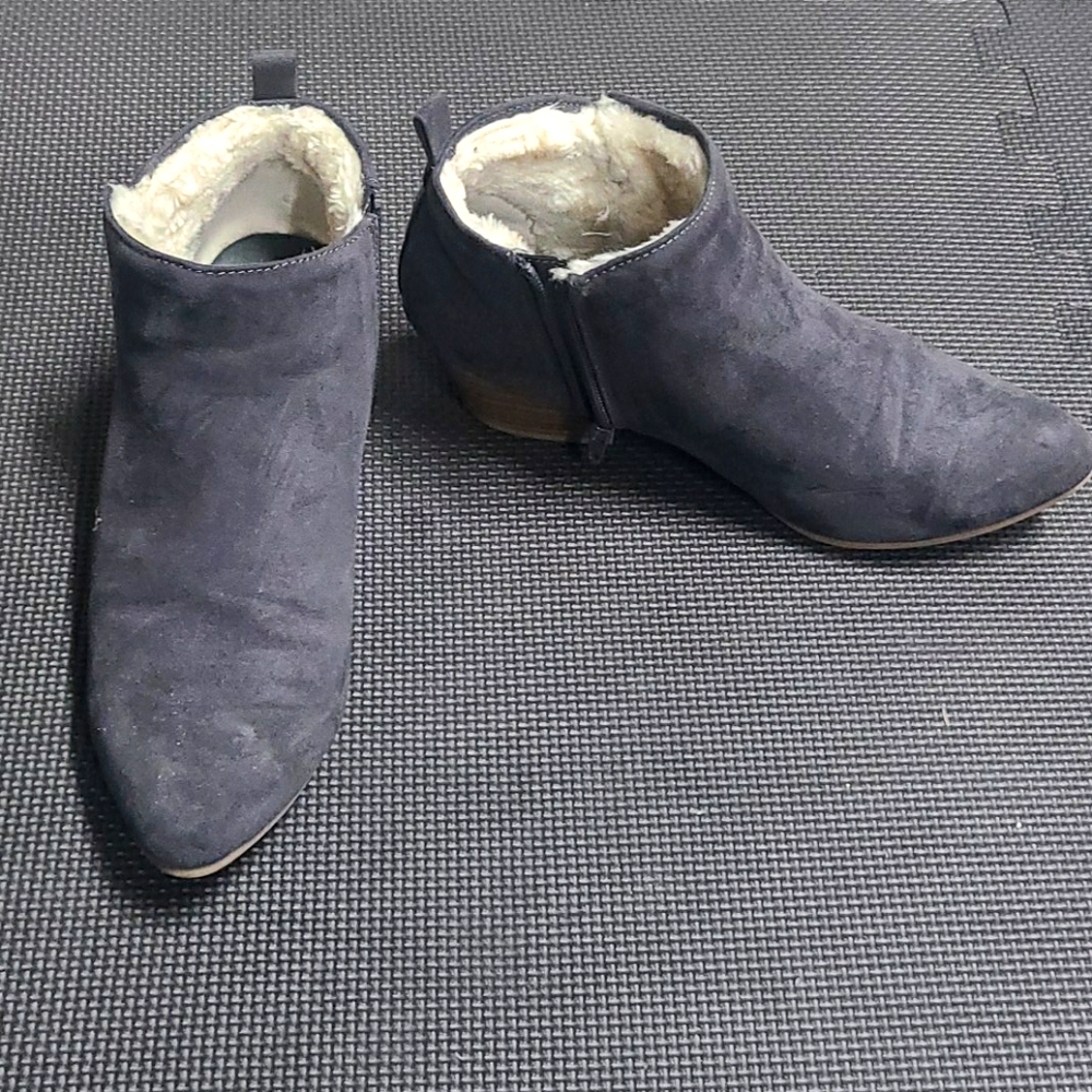 Suede Ankle Boots